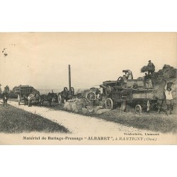 60 RANTIGNY. Matériel de Battage-Pressage " ALBARET "