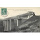 14 LE BENY BOCAGE. Viaduc de la Souleuvre avec Train Ligne de Vire à Caen 1910
