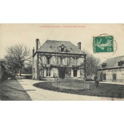 14 VAUVILLE. Propriété de M. Sauvage 1908