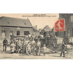 62 INCHY-EN-ARTOIS. Epicerie Charcuterie Héquet et Forges Lequint 1913