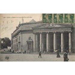 14 CAEN. Palais de Justice et Nouvelle Rue 1920