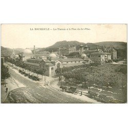 63 LA BOURBOULE. Lot de 10 Cpa. Place Jet d'Eau, Casino, Funiculaire, Roche Fées, Pont Chalet, Place Hôtel de Ville...