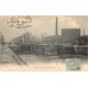 93 AUBERVILLIERS. La 3° Ecluse du Canal 1903