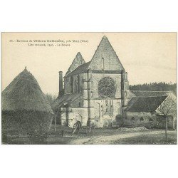 carte postale ancienne 02 VILLERS-COTTERETS environs. La Rosace près Vez 1918