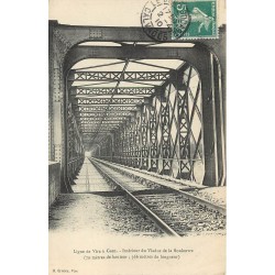 14 CARVILLE. Viaduc de la Souleuvre ligne Vire à Caen 1910