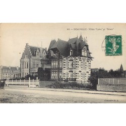 14 DEAUVILLE. Villas " Love " et " Broet " 1911