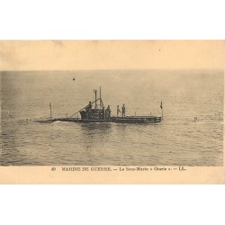 Marine Militaire Française. Le Sous-Marin " OTARIE "