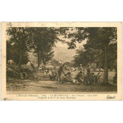 carte postale ancienne 63 LA BOURBOULE. Parc Fenestre vers 1930-40