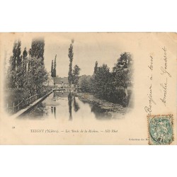 58 TEIGNY. Ferme lavoir sur les Bords de la Rivière 1904