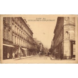 ) 14 CAEN. Rue Guillaume le Conquérant 1927