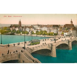 Suisse BASEL. Rheinbrücke