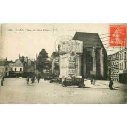 59 LILLE. Place du Palais Rihour 1927 concessionnaire Citroën
