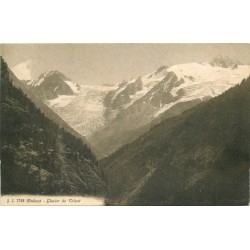 Suisse FINHAUT. Glacier de Trient 1917