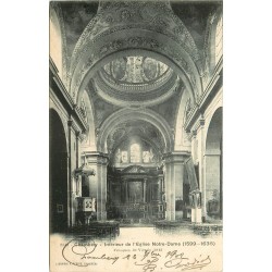 73 CHAMBERY. Fresques Vicario Eglise Notre-Dame. Timbre 10 Centimes 1902