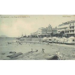 83 SAINT-RAPHAEL. Plage et Casino 1905