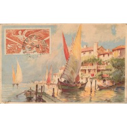 Viêt-Nam SAIGON. Barques de Pêcheurs 1947