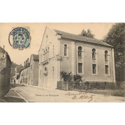 70 VESOUL. La Synagogue rue du Moulin des Prés 1904
