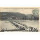 62 ARRAS. Construction d'un Pont de bateaux par le Génie 1906 Repliement par portières