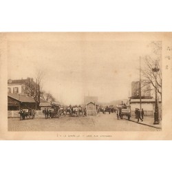 75 PARIS 18. Porte de la Chapelle, Gare aux charbons par Bernot 1924