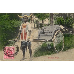 Afrique du Sud DURBAN 1907 Ricksha Puller