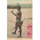 Afrique du Sud DURBAN 1907 A young Zulu
