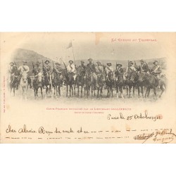 LA GUERRE AU TRANSVAAL 1901. Lieutenant Galloppaud commandant le Corps Français