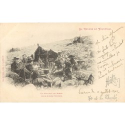 Afrique. LA GUERRE AU TRANSVAAL 1902 un Bivouac de Boers