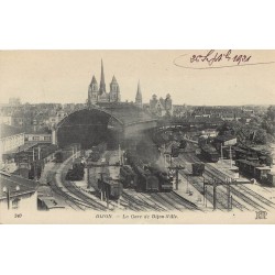 21 DIJON. La Gare de Dijon-Ville 1921