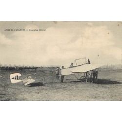 49 ANGERS. Aviation avion aéroplane monoplan Blériot 1910