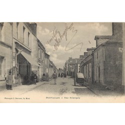 72 PONTVALLAIN. Bar sur la Rue Principale 1904