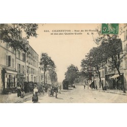 94 CHARENTON. Rue Saint-Mandé et rue des Quatre-Vents