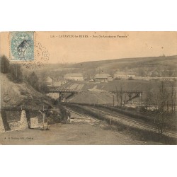 23 LAVAVEIX-LES-MINES. Pont St-Antoine et Verrerie 1905