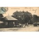 90 MONTREUX-CHÂTEAU. Attelage devant la Mairie 1905