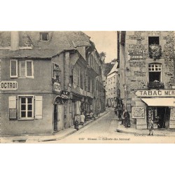 22 DINAN. Octroi à l'Entrée du Jerzual avec Tabac cartes postales