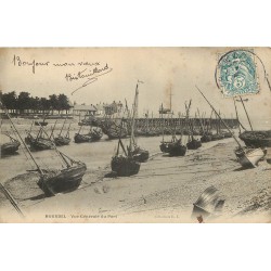 80 LE HOURDEL. Barques de Pêche dans le Port 1904