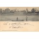 80 LE CROTOY. Le Passeur en barque et le Pêcheur de crustacés 1902