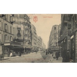 PARIS 14. Rue de Vanves carrefour rue Alésia 1905 nombreuses Brasseries