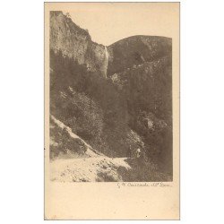 carte postale ancienne 63 LE MONT DORE. Prototype pourfuture Carte Postale. Grande Cascade