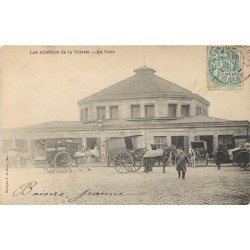 PARIS 19. Les Abattoirs de la Villette, la Criée 1904
