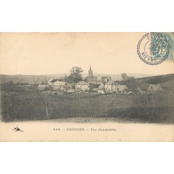 58 GACOGNE. Vue d'ensemble sur le Village 1904