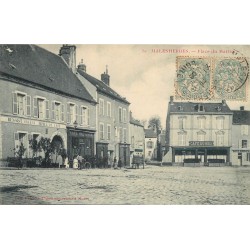 45 MALESHERBES. Café du Midi, Mazagran et Hotel de l'Ecu Place du Martroi 1906