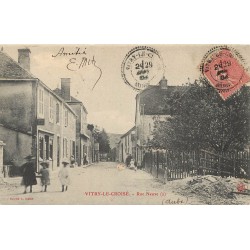 10 VITRY-LE-CROISE. Tabac et Café rue Neuve 1904