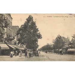 92 CLICHY. Café Lagat boulevard Victor Hugo 1903