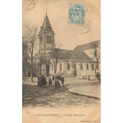 92 LEVALLOIS-PERRET. Eglise Saint-Justin 1904