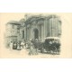 77 FONTAINEBLEAU carte précurseur vers 1900. Sortie de l'Eglise