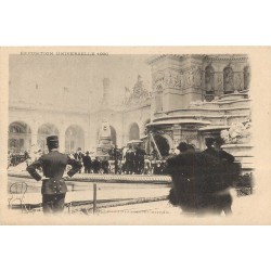 PARIS Exposition Universelle de 1900. Château d'eau après l'incendie
