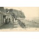 76 BERNEVAL-SUR-MER. Plage et Falaises 1922