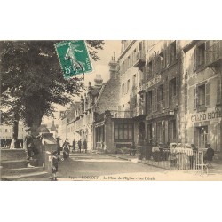 29 ROSCOFF. Les Hôtels Place de l'Eglise 1908