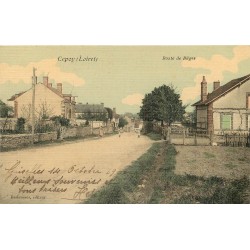 45 CEPOY. Route de Bûges 1908