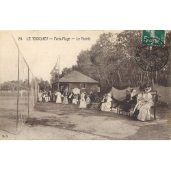 62 LE TOUQUET Paris-Plage le Tennis vers 1909